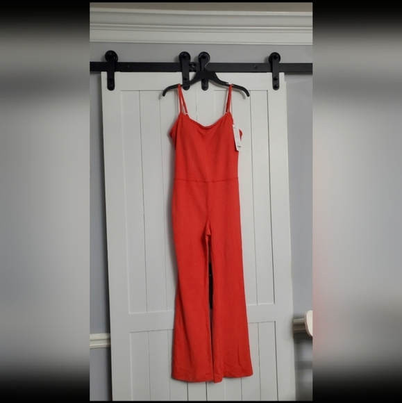 Butterluxe Flare Jumpsuits Build-in Bra Bodysuits 30''. NEW! - Picture 1 of 13